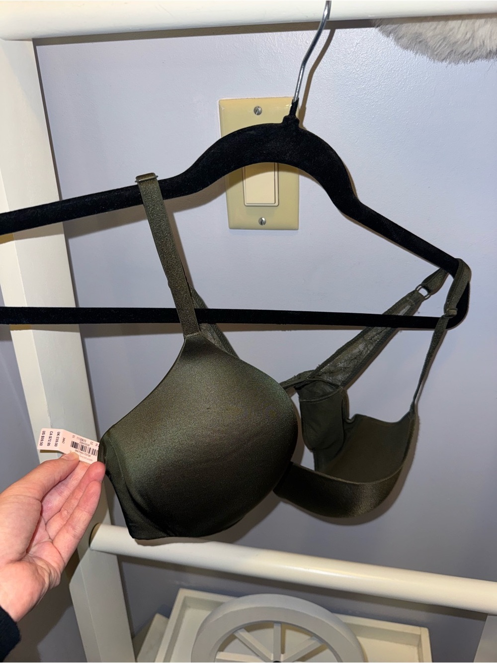 Victoria's Secret Olive Green So Obsessed Push-Up Bra
